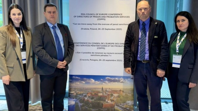 Valsts probācijas dienesta un Ieslodzījuma vietu pārvaldes vadības kobilde konferencē